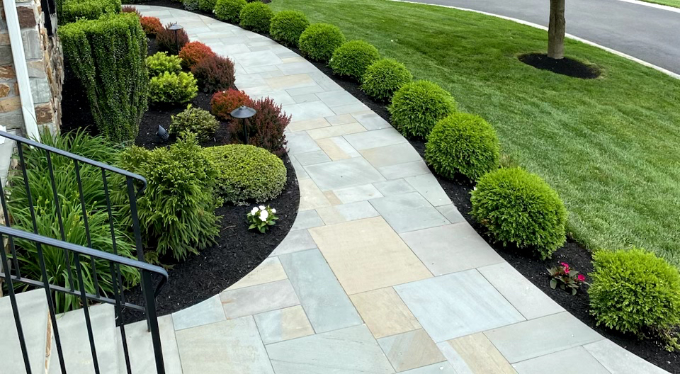 stone masonry patio and walkway masonry project tri-state area